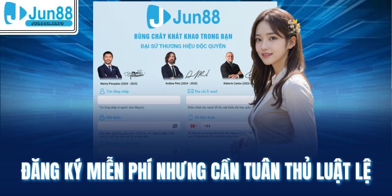 Đăng ký miễn phí nhưng cần tuân thủ luật lệ 